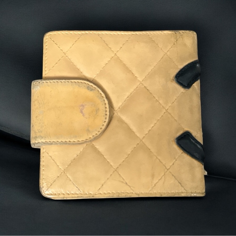Chanel Quilted Cambone Calfskin Bi-fold Wallet - Picture 12 of 14